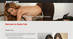 Desktop Screenshot of bustycafe.com
